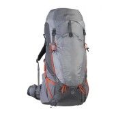 Vango Wrath 60:70 Rucksack, Android Grey/Cayenne Orange