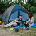 VINTEAM 21-Piece Camping Cookware Set with Mini Stove
