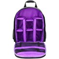 Docooler Waterproof Multifunctional DSLR Camera Backpack, Purple, 33 x 26.5 x 12.5 cm
