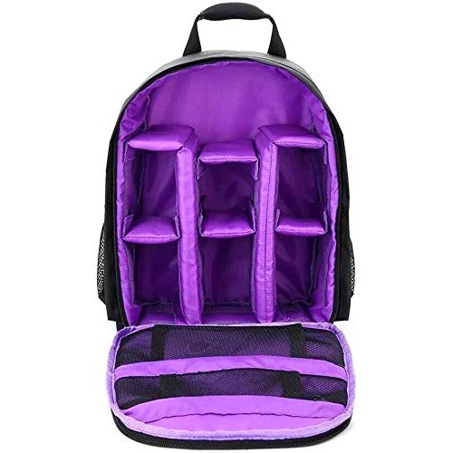Docooler Waterproof Multifunctional DSLR Camera Backpack, Purple, 33 x 26.5 x 12.5 cm-1