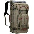 WITZMAN Canvas Vintage Travel Backpack, Light Green