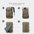 WITZMAN Canvas Vintage Travel Backpack, Light Green