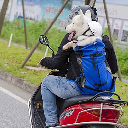 Woolala Lightweight Pet Carrier Backpack for Small and Medium Dogs, Blue, M-4