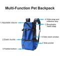 Woolala Lightweight Pet Carrier Backpack for Small Dogs, Blue, Size S