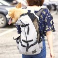 Woolala Light Weight Pet Carrier Backpack for Small and Medium Dogs, Grey XL