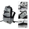 Woolala Light Weight Pet Carrier Backpack for Small and Medium Dogs, Grey XL