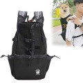 Woolala Upgraded Light Weight Pet Carrier Backpack for Small and Medium Dogs, L, Black