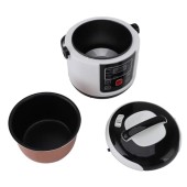Yctze 2L 12V Car Rice Cooker with Inner Pot and Steam Basket