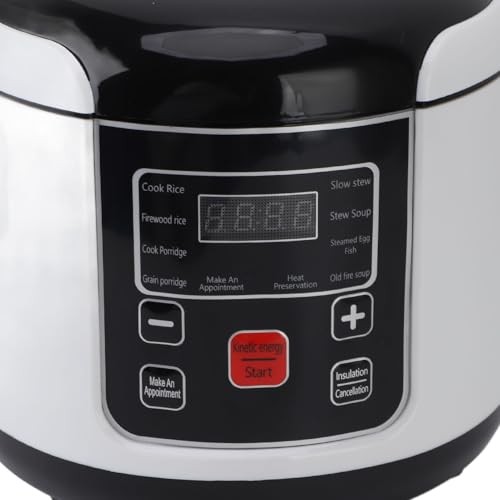 Yctze 2L 12V Car Rice Cooker with Inner Pot and Steam Basket-6