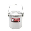 Zebra Technologies Loop Handle Pot, Stainless Steel, 14 cm
