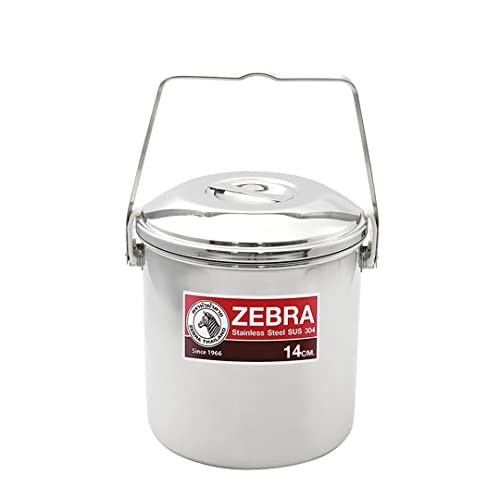 Zebra Technologies Loop Handle Pot Stainless Steel, 16 cm-1