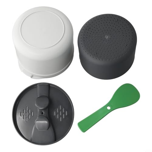 Zilimontt Microwave Rice Cooker Steamer with Strainer, Portable PP Pot, Green-5