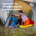 Big Agnes Wolverine Juniors Sleeping Bag, 20 Degree, Regular - Left