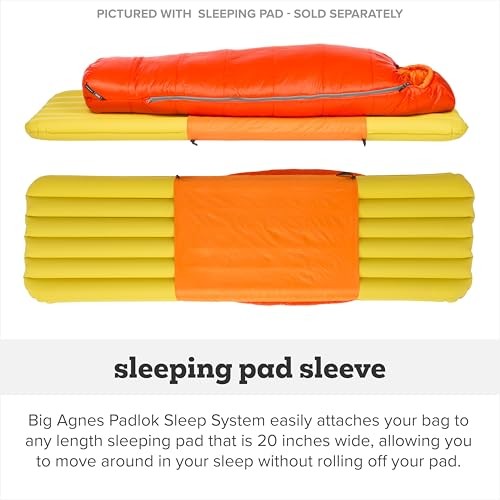 Big Agnes Wolverine Juniors Sleeping Bag, 20 Degree, Regular - Left-4