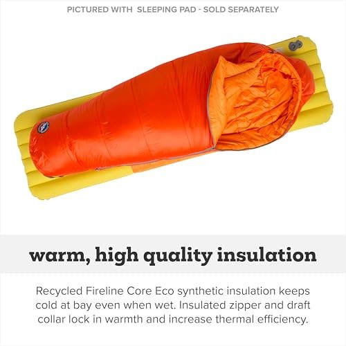 Big Agnes Wolverine Juniors Sleeping Bag, 20 Degree, Regular - Left-5