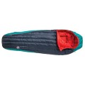 Big Agnes Women's Daisy Mae 0 Degree Sleeping Bag, Regular, Right Zip, Navy/Aqua