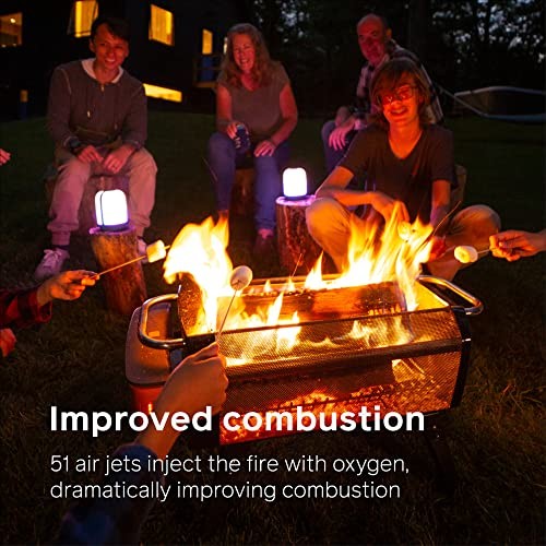 BioLite FirePit+ Outdoor Smokeless Fire Pit and Grill-3