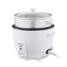 GEEPAS 1L Rice Cooker & Steamer, 400W with Keep Warm Function
