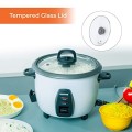 GEEPAS 450W Rice Cooker & Steamer, 1L, with Keep Warm Function