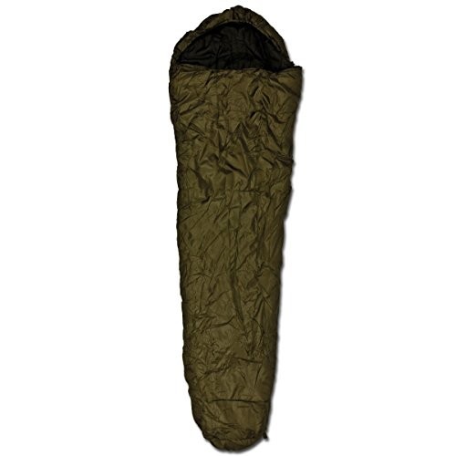 Mil-Tec 14110001 2 Layer Mummy Sleeping Bag, Olive