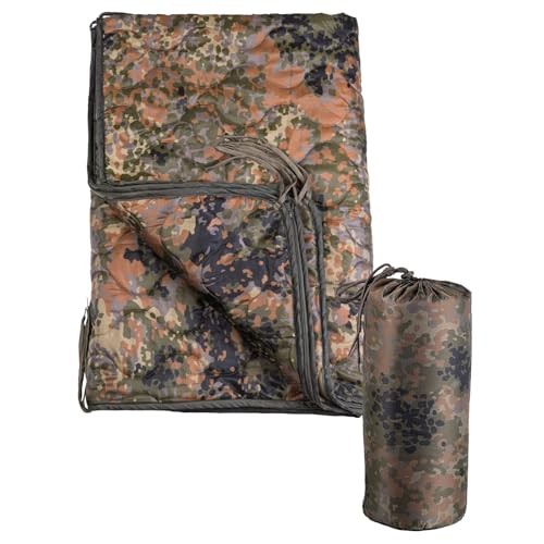 Mil-Tec Poncho Liner Quilt, Red, One Size-1