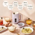 Generic Purple Mini Rice Cooker, 1L Multi-Function Travel Stew Pot