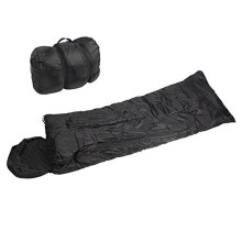 Mil-Tec Pilot Camping Sleeping Bag, Black Camouflage